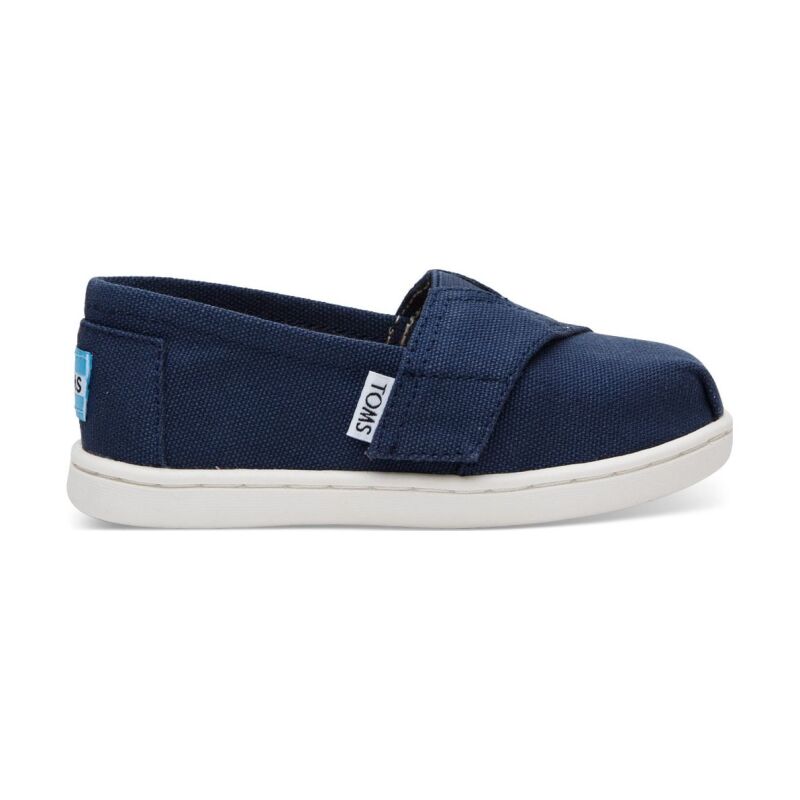 TOMS Canvas Kid's Core Alpargata Navy