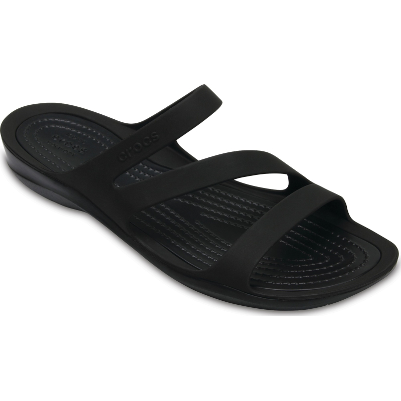 Crocs™ Women's Swiftwater Sandal Black/Black