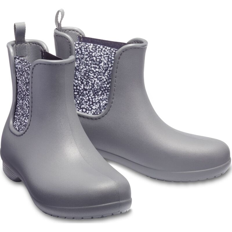 Crocs™ Freesail Chelsea Boot Slate Grey/Dots