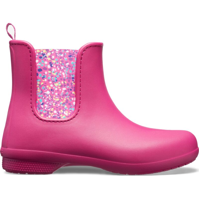 Crocs™ Freesail Chelsea Boot Berry/Dots