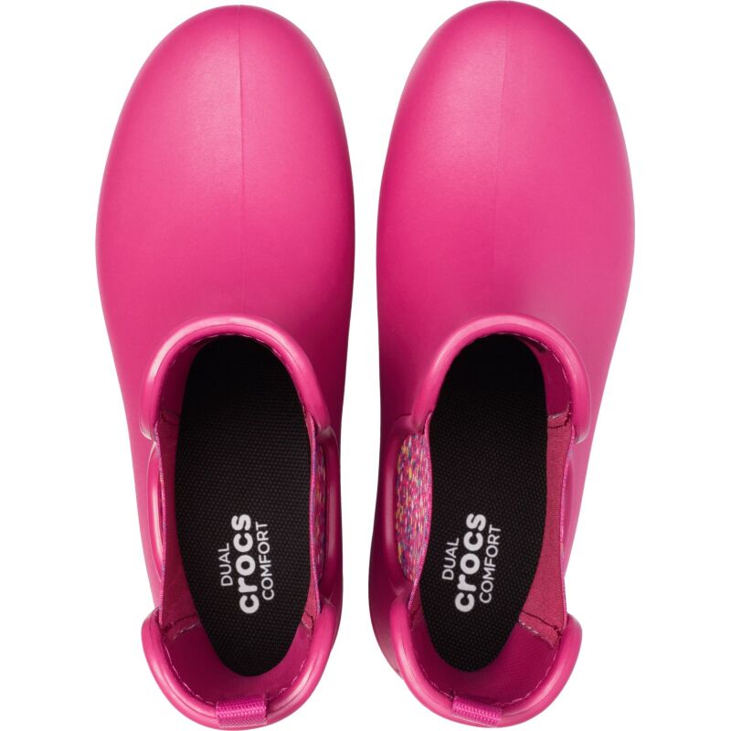 Crocs™ Freesail Chelsea Boot Berry/Dots