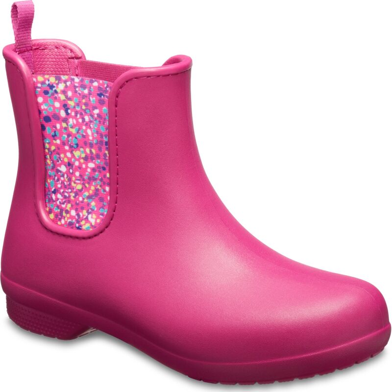 Crocs™ Freesail Chelsea Boot Berry/Dots