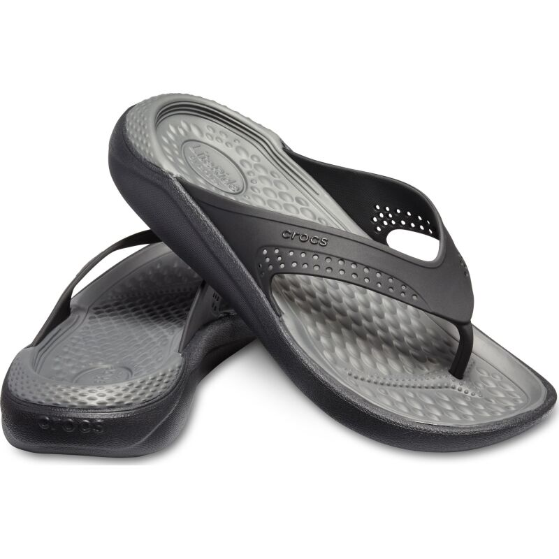 Crocs™ LiteRide Flip Black/Slate Grey