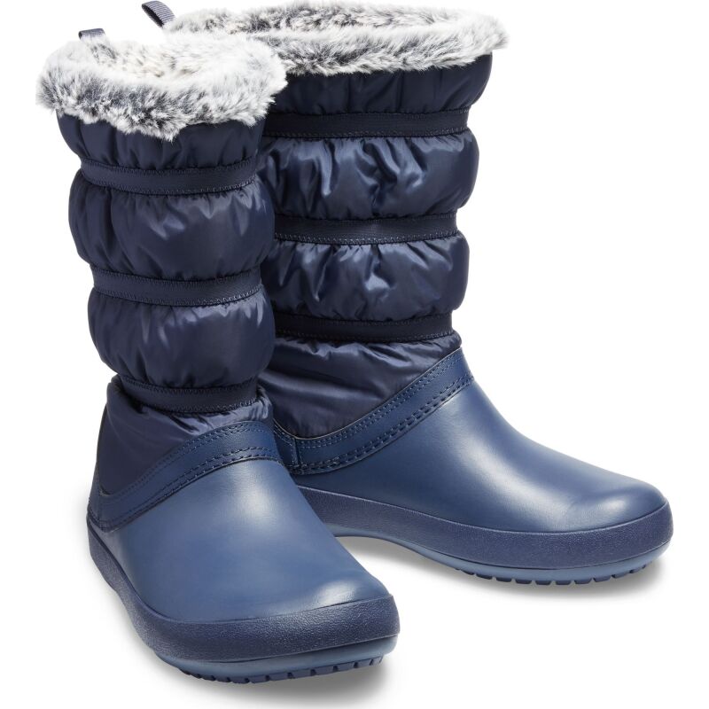 Crocs™ Women's Crocband Winter Boot Navy