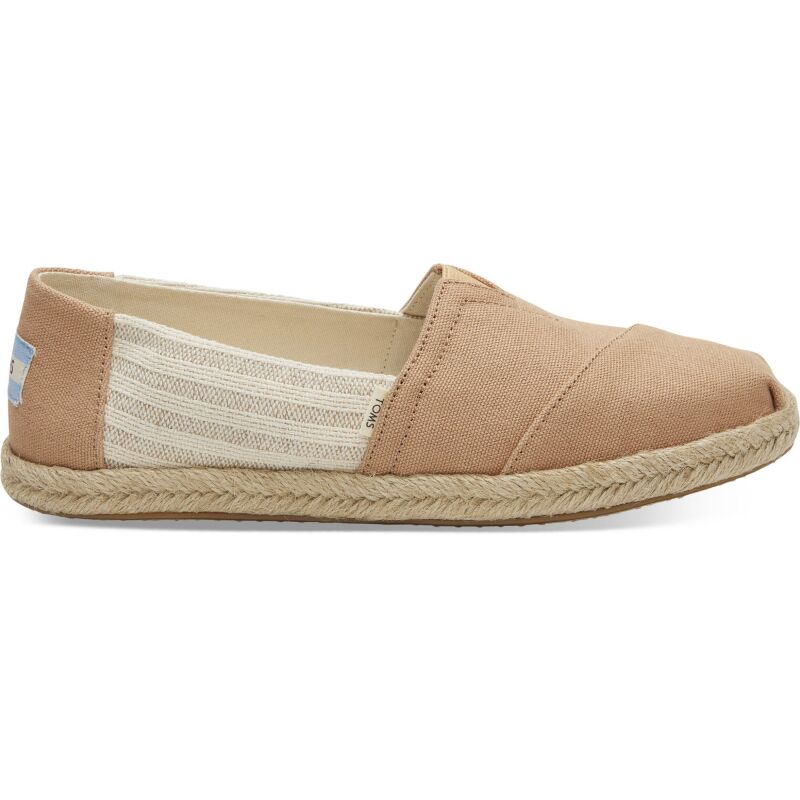 TOMS Canvas Ivy League on Rope Women's Alpargata Honey