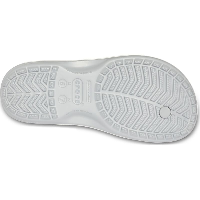 Crocs™ Crocband™ Flip Light Grey/White