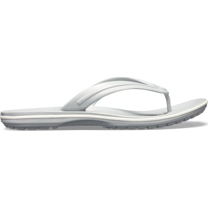 Crocs™ Crocband™ Flip Light Grey/White