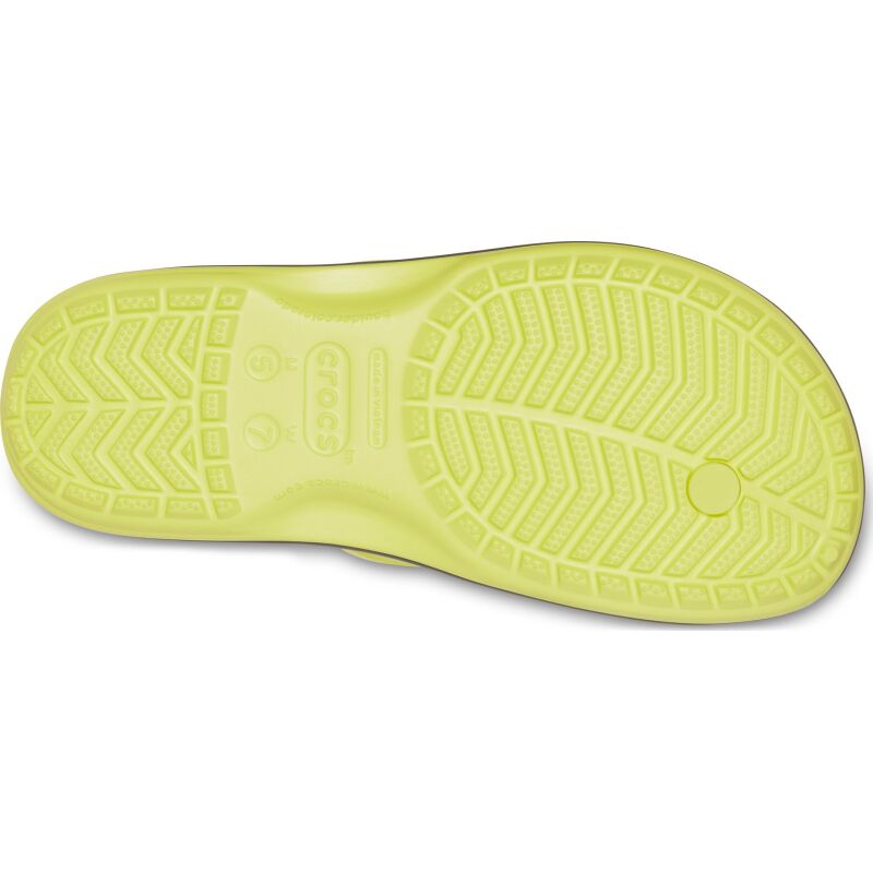 Crocs™ Crocband™ Flip Citrus/Slate Grey