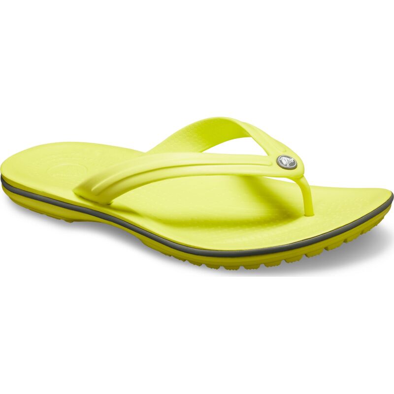 Crocs™ Crocband™ Flip Citrus/Slate Grey