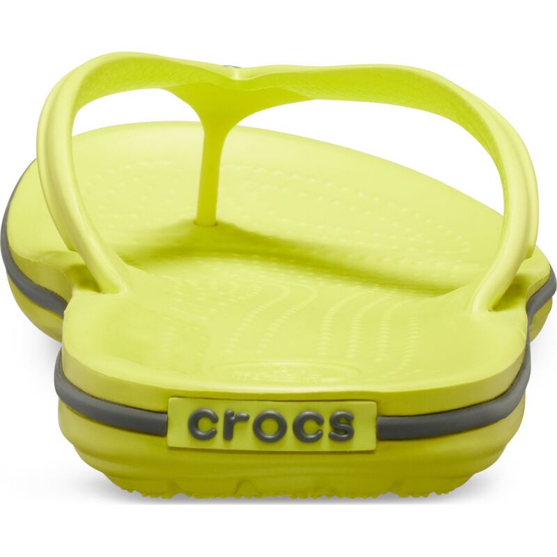 Crocs™ Crocband™ Flip Citrus/Slate Grey