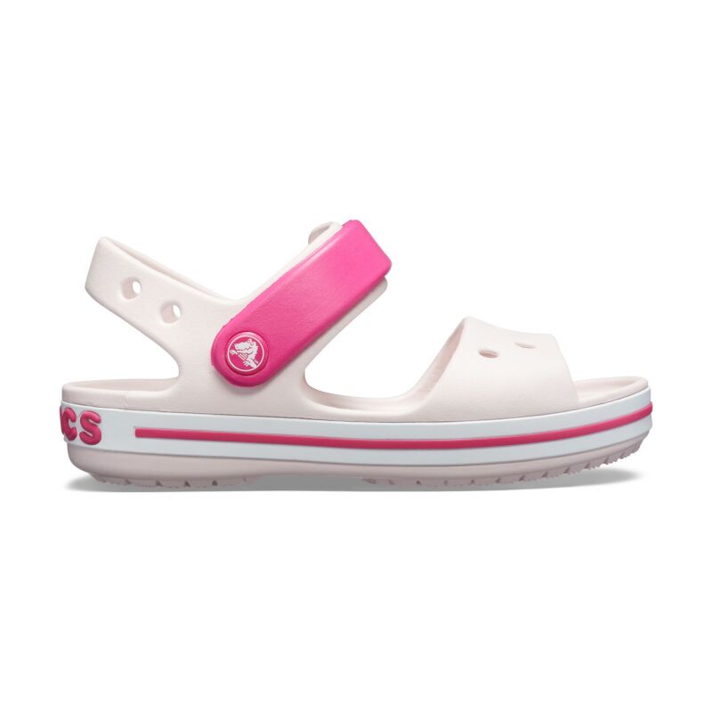 Crocs™ Kids' Crocband Sandal Barely Pink/Candy Pink