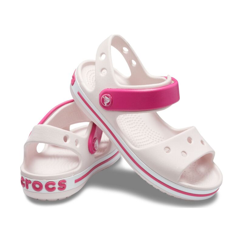 Crocs™ Kids' Crocband Sandal Barely Pink/Candy Pink