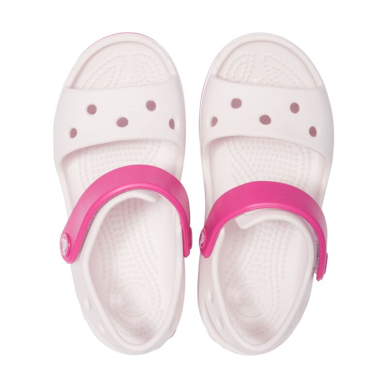 Crocs™ Kids' Crocband Sandal Barely Pink/Candy Pink