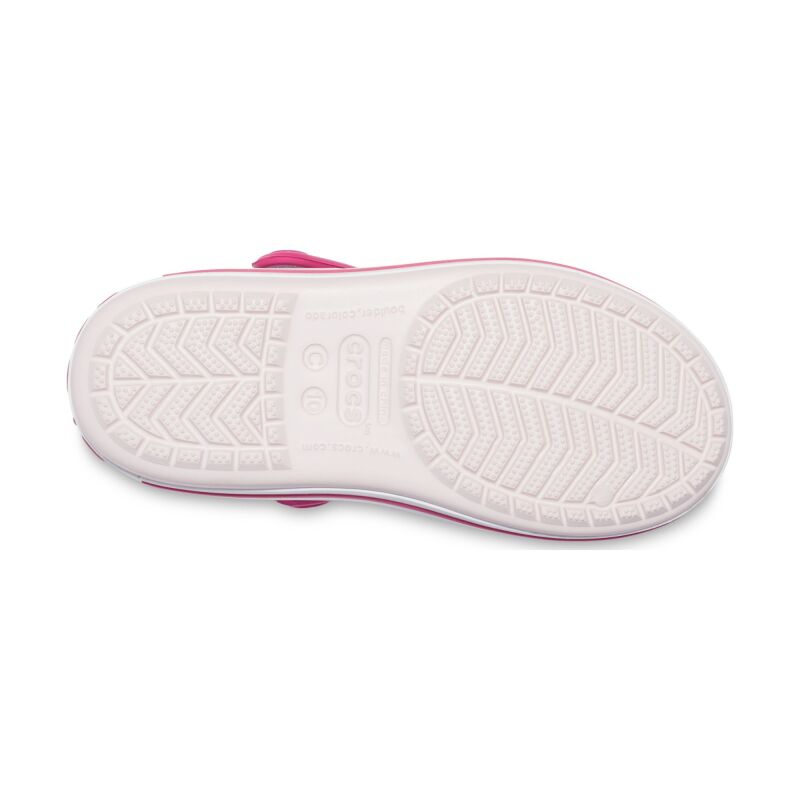 Crocs™ Kids' Crocband Sandal Barely Pink/Candy Pink