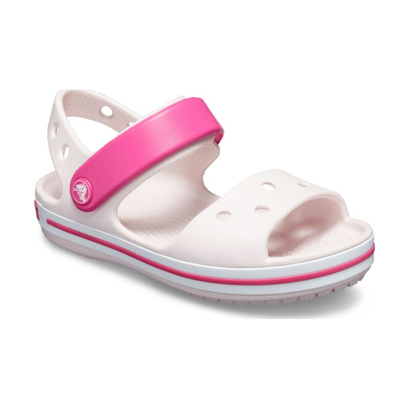 Crocs™ Kids Crocband Sandal Barely Pink/Candy Pink