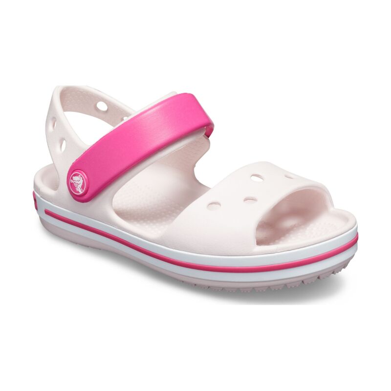 Crocs™ Kids' Crocband Sandal Barely Pink/Candy Pink