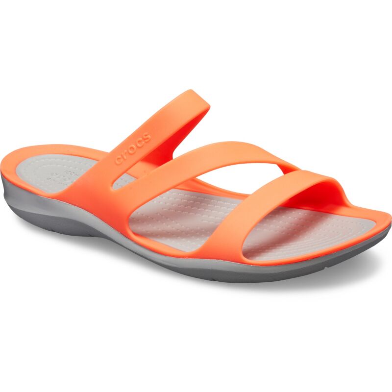 Crocs™ Women's Swiftwater Sandal Bright Coral/Light Grey