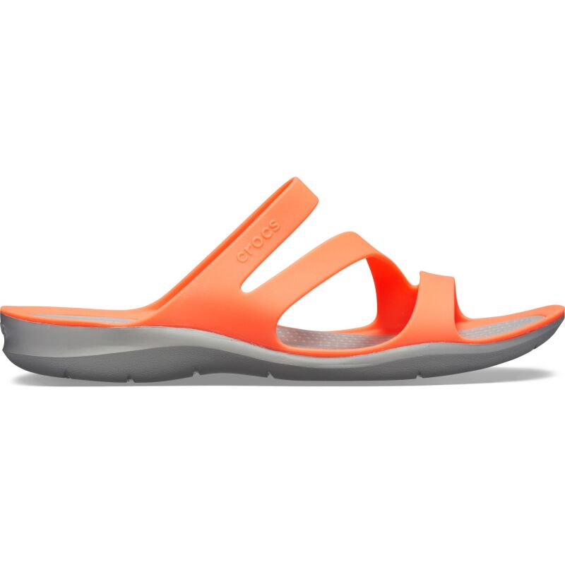 Crocs™ Women's Swiftwater Sandal Bright Coral/Light Grey