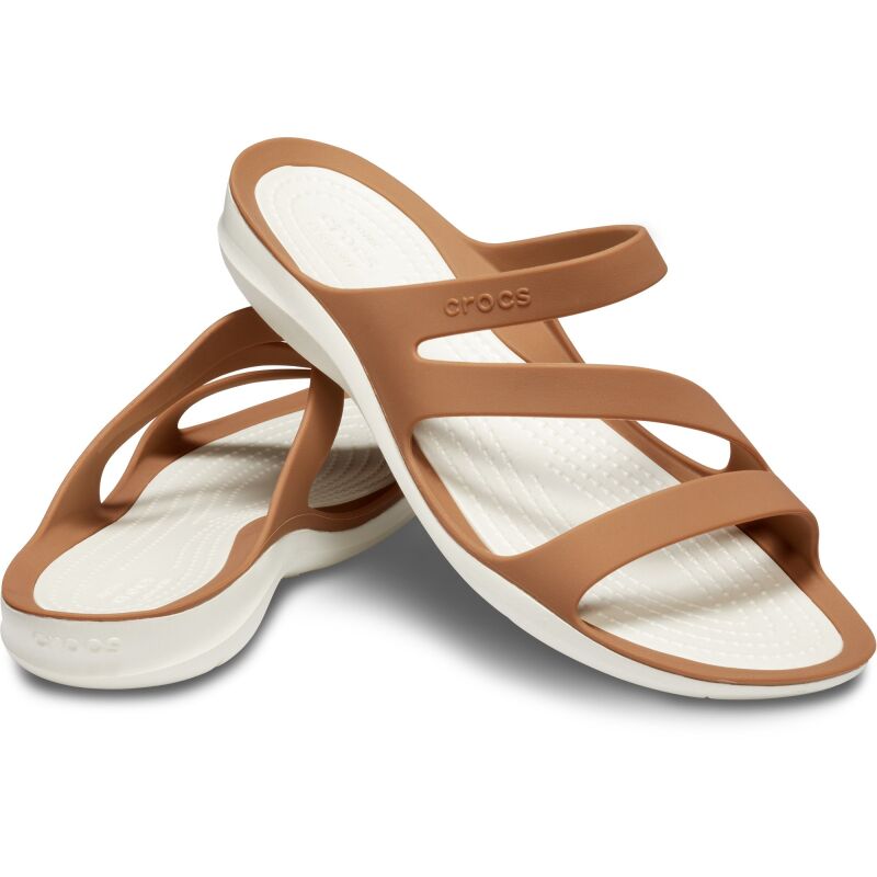 Crocs™ Women's Swiftwater Sandal Bronze/Oyster