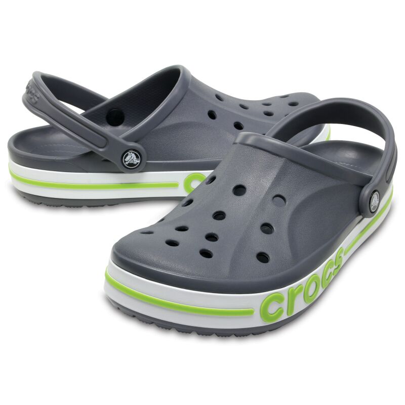 Crocs™ Bayaband Clog Charcoal/Volt Green