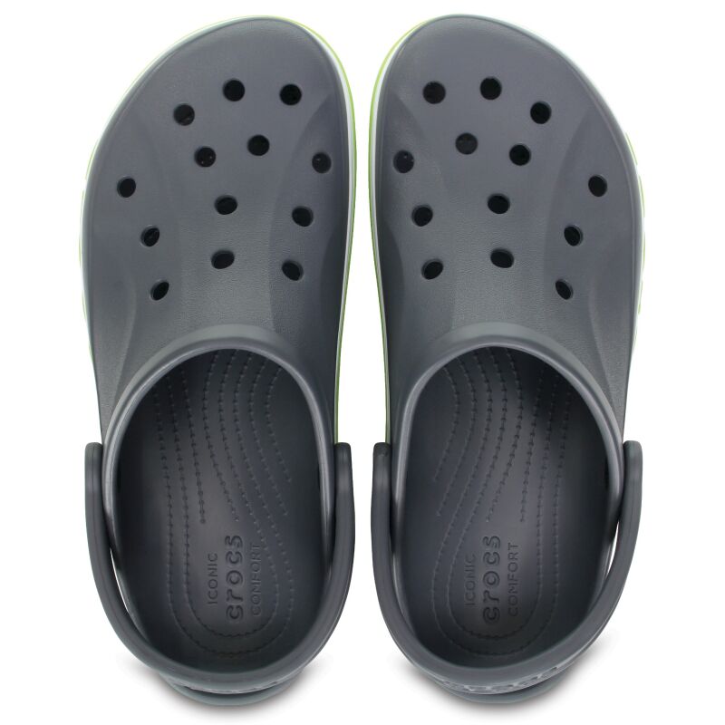 Crocs™ Bayaband Clog Charcoal/Volt Green