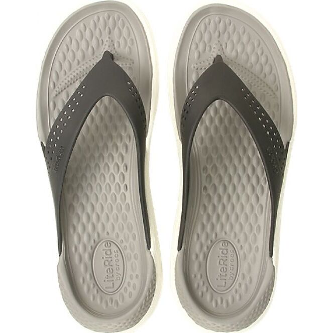 Crocs™ LiteRide Flip Black/Smoke