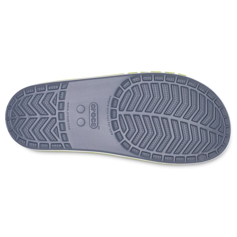 Crocs™ Bayaband Slide Charcoal/Volt Green