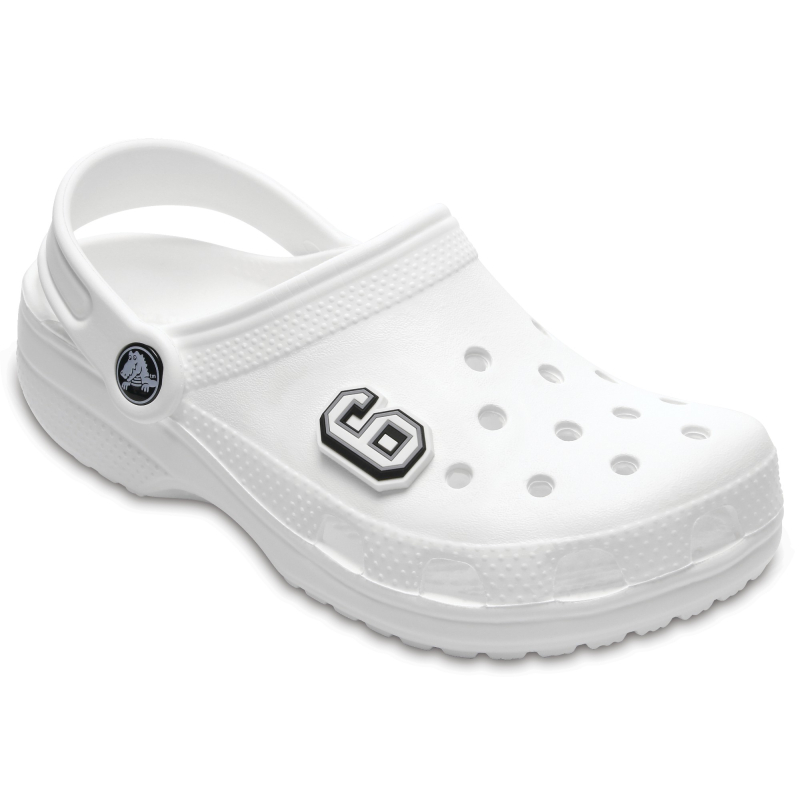 Crocs™ Crocs JIBBITZ B&W NUMBER 6