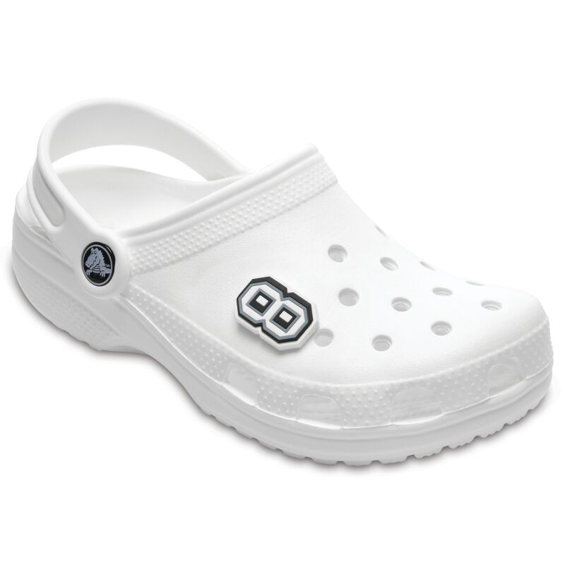 Crocs™ Crocs JIBBITZ B&W NUMBER 8