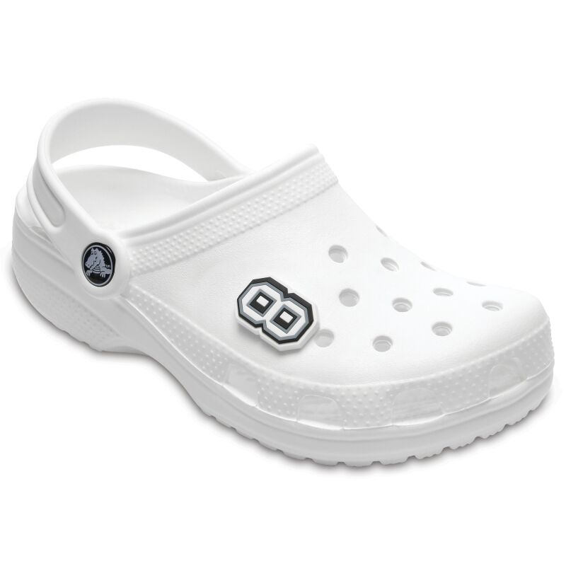 Crocs™ JIBBITZ B&W NUMBER 8 