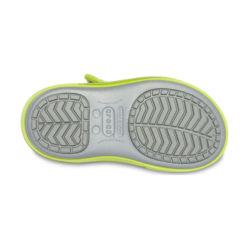 Crocs™ Kids' Crocband II.5 Gust Boot Charcoal/Volt Green
