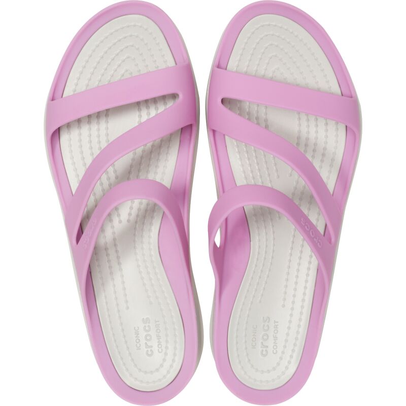 Crocs™ Women's Swiftwater Sandal Violet/Pearl White