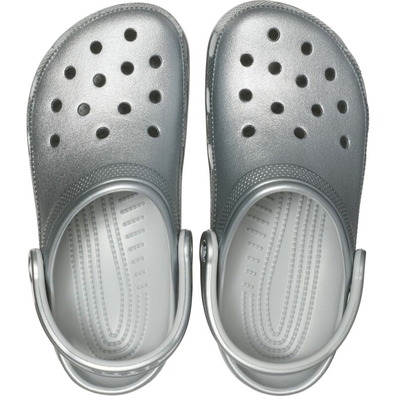 Crocs™ Classic Metallic Clog Gunmetal