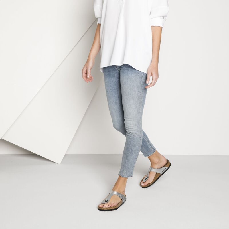 Birkenstock Gizeh Silver