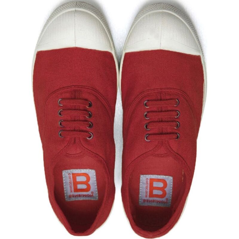 BENSIMON Tennis Lacets Terracotta