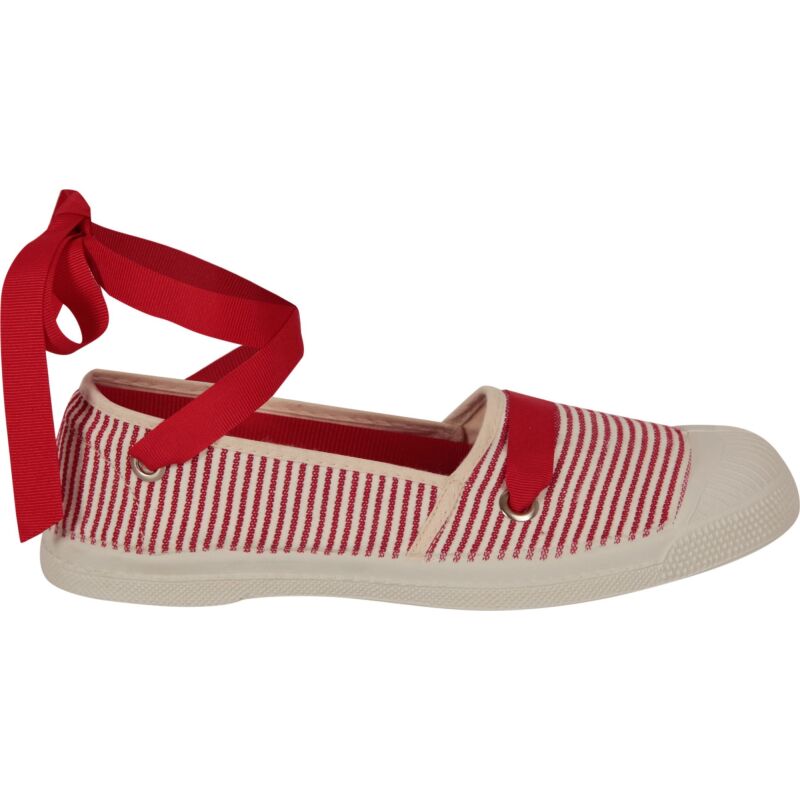 BENSIMON Tennis Espadrille Red