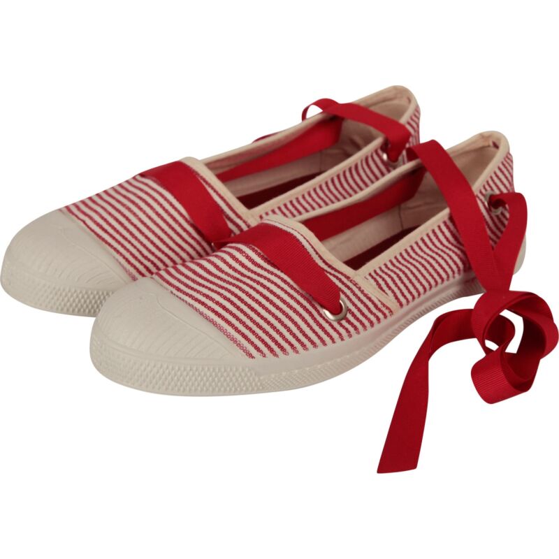 BENSIMON Tennis Espadrille Red