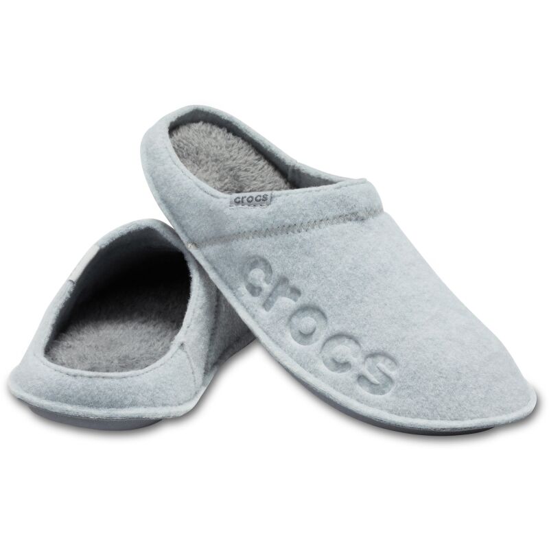 Crocs™ Baya Slipper Light Grey/Charcoal