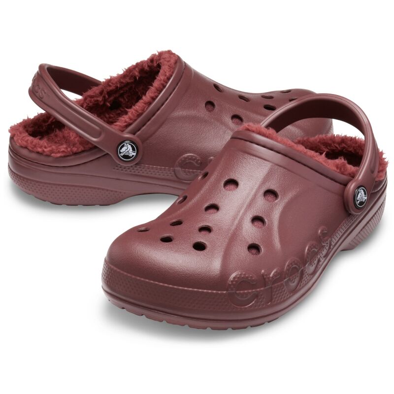 Crocs™ Baya Lined Clog Burgundy/Burgundy