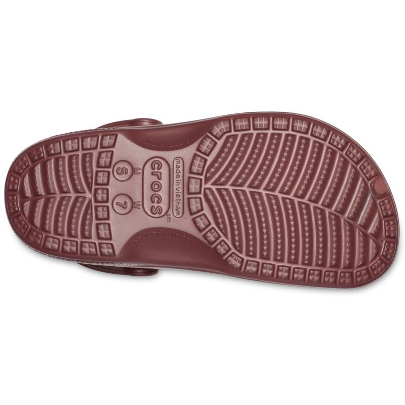 Crocs™ Baya Lined Clog Burgundy/Burgundy