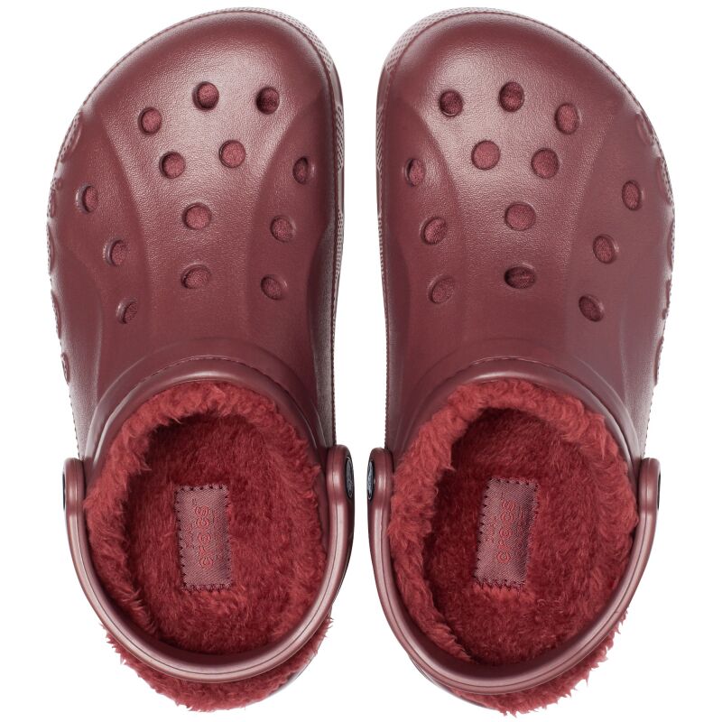 Crocs™ Baya Lined Clog Burgundy/Burgundy
