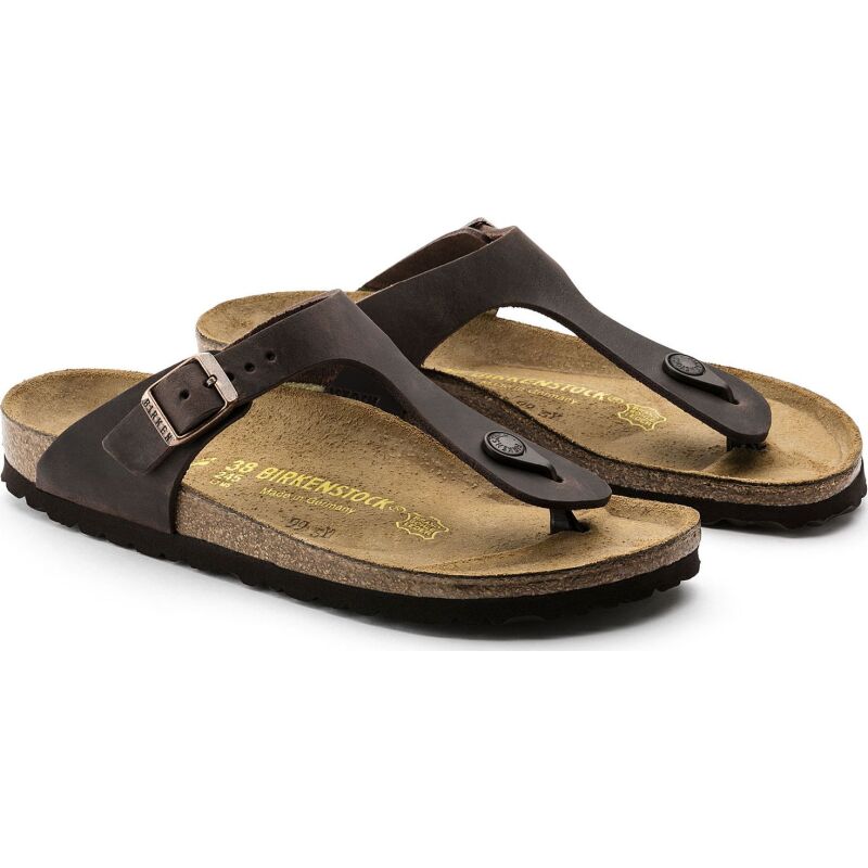 Birkenstock Gizeh Tamsiai ruda