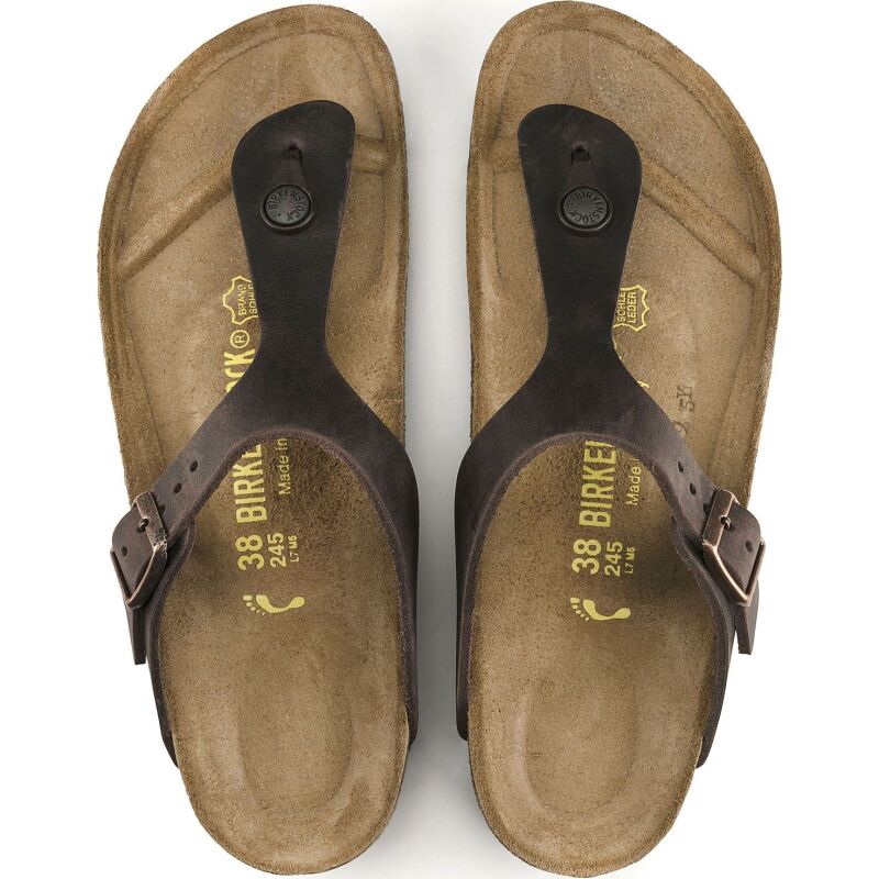 Birkenstock Gizeh Tamsiai ruda