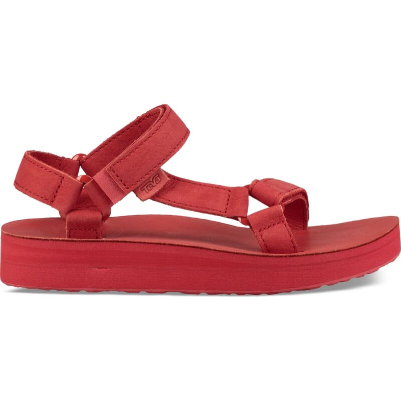 Teva Midform Universal Leather Racing Red