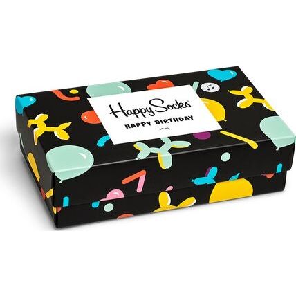 Happy Socks Balloon Animal Birthday Gift Box Multi 7300