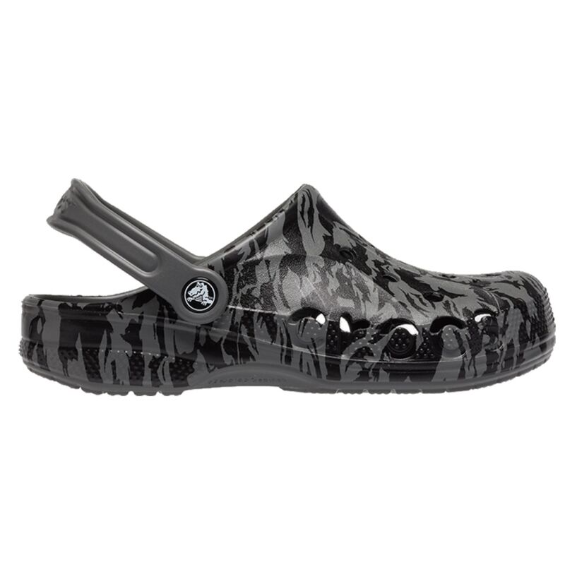 Crocs™ Baya Seasonal Printed Clog Slate Grey/White