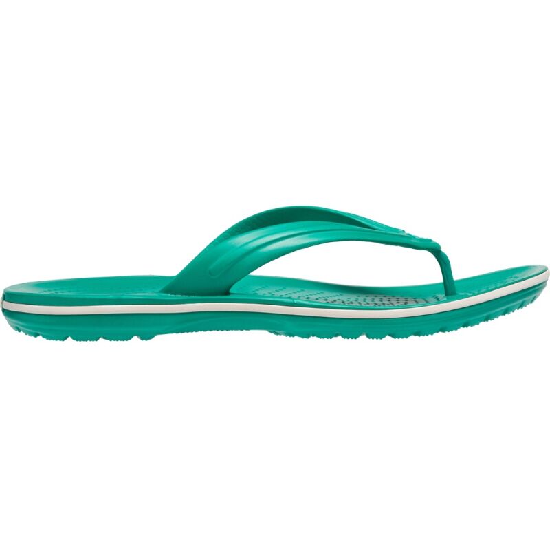 Crocs™ Crocband Flip Deep Green/White