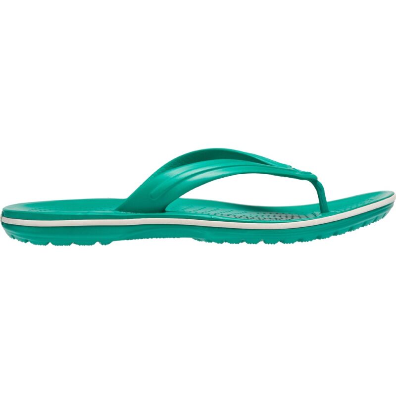 Crocs™ Crocband™ Flip Deep Green/White