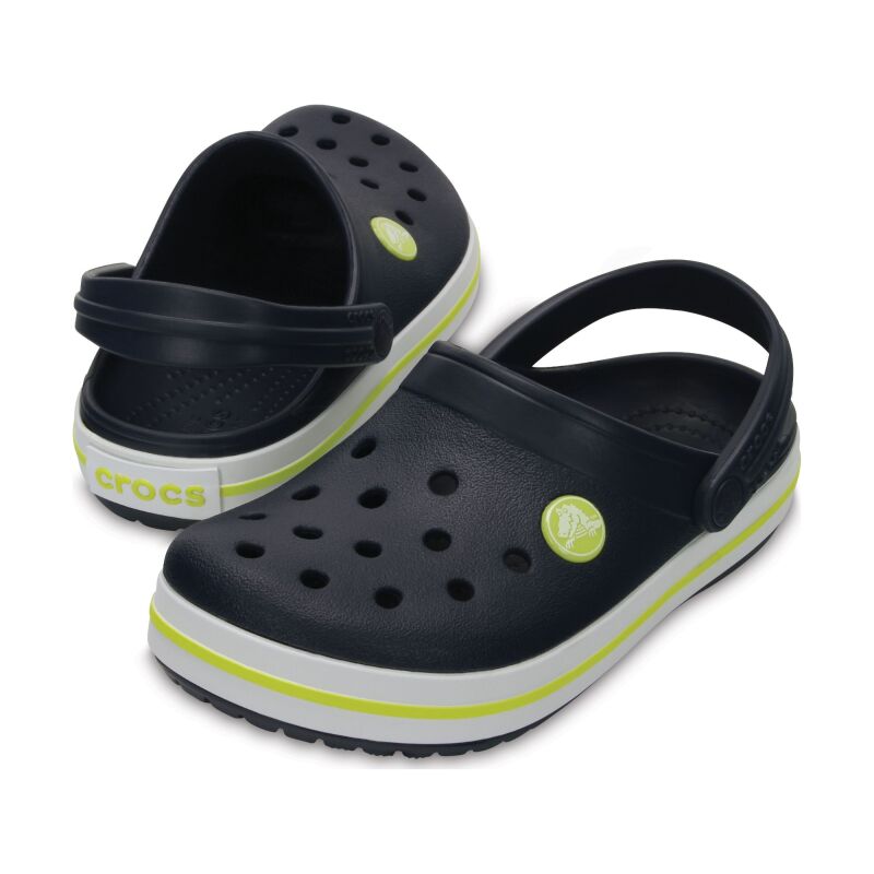 Crocs™ Kids' Crocband Clog Navy/Citrus