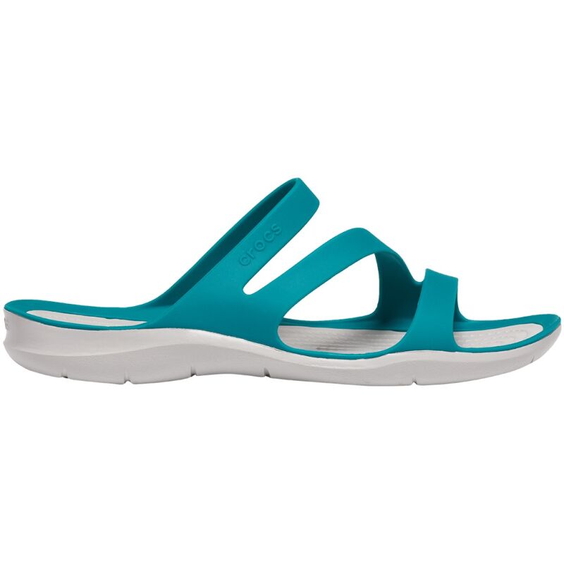 Crocs™ Women's Swiftwater Sandal Juniper/Pearl White